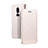 Custodia Portafoglio In Pelle Cover con Supporto per OnePlus 6 Oro Rosa