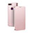 Custodia Portafoglio In Pelle Cover con Supporto per Oppo A7 Oro Rosa