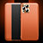 Custodia Portafoglio In Pelle Cover con Supporto per Oppo Find X3 Pro 5G Arancione