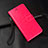 Custodia Portafoglio In Pelle Cover con Supporto per Realme X2 Pro Rosa Caldo