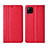 Custodia Portafoglio In Pelle Cover con Supporto per Samsung Galaxy A42 5G Rosso