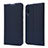 Custodia Portafoglio In Pelle Cover con Supporto per Samsung Galaxy A90 5G Blu