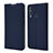 Custodia Portafoglio In Pelle Cover con Supporto per Samsung Galaxy M40 Blu