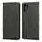 Custodia Portafoglio In Pelle Cover con Supporto per Samsung Galaxy Note 10 Plus Nero