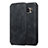 Custodia Portafoglio In Pelle Cover con Supporto per Samsung Galaxy S7 Edge G935F Nero