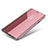 Custodia Portafoglio In Pelle Cover con Supporto per Samsung Galaxy S8 Oro Rosa