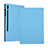 Custodia Portafoglio In Pelle Cover con Supporto per Samsung Galaxy Tab S6 10.5 SM-T860 Cielo Blu