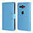Custodia Portafoglio In Pelle Cover con Supporto per Sony Xperia XZ2 Compact Cielo Blu