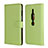 Custodia Portafoglio In Pelle Cover con Supporto per Sony Xperia XZ2 Premium Verde