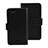 Custodia Portafoglio In Pelle Cover con Supporto per Wiko Highway Signs Nero