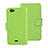 Custodia Portafoglio In Pelle Cover con Supporto per Wiko Highway Signs Verde