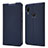 Custodia Portafoglio In Pelle Cover con Supporto per Xiaomi Redmi 7 Blu