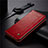 Custodia Portafoglio In Pelle Cover con Supporto per Xiaomi Redmi 9C Rosso