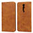 Custodia Portafoglio In Pelle Cover con Supporto per Xiaomi Redmi K20 Arancione