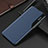 Custodia Portafoglio In Pelle Cover con Supporto Q02H per Xiaomi Poco X3 NFC Blu