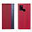 Custodia Portafoglio In Pelle Cover con Supporto QH2 per Samsung Galaxy M21 Rosso