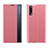 Custodia Portafoglio In Pelle Cover con Supporto QH3 per Samsung Galaxy A50S Oro Rosa
