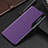 Custodia Portafoglio In Pelle Cover con Supporto QH3 per Samsung Galaxy Note 10 Lite Viola