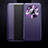 Custodia Portafoglio In Pelle Cover con Supporto QK1 per Huawei Honor Magic3 Pro 5G Viola