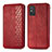 Custodia Portafoglio In Pelle Cover con Supporto S01D per Huawei Honor X10 Max 5G Rosso