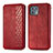 Custodia Portafoglio In Pelle Cover con Supporto S01D per Motorola Moto Edge 20 Lite 5G Rosso