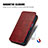 Custodia Portafoglio In Pelle Cover con Supporto S01D per Motorola Moto Edge 30 Pro 5G