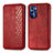 Custodia Portafoglio In Pelle Cover con Supporto S01D per Motorola Moto G Stylus (2022) 5G Rosso