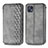 Custodia Portafoglio In Pelle Cover con Supporto S01D per Motorola Moto G50 5G Grigio