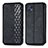 Custodia Portafoglio In Pelle Cover con Supporto S01D per Motorola Moto G50 5G Nero