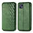 Custodia Portafoglio In Pelle Cover con Supporto S01D per Motorola Moto G50 5G Verde