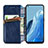 Custodia Portafoglio In Pelle Cover con Supporto S01D per Oppo F21 Pro 4G