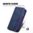 Custodia Portafoglio In Pelle Cover con Supporto S01D per Oppo K9S 5G