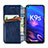 Custodia Portafoglio In Pelle Cover con Supporto S01D per Oppo K9S 5G