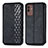 Custodia Portafoglio In Pelle Cover con Supporto S01D per Samsung Galaxy M13 5G Nero