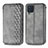 Custodia Portafoglio In Pelle Cover con Supporto S01D per Samsung Galaxy M32 4G Grigio