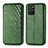 Custodia Portafoglio In Pelle Cover con Supporto S01D per Samsung Galaxy S10 Lite Verde