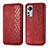 Custodia Portafoglio In Pelle Cover con Supporto S01D per Xiaomi Mi 12 5G Rosso