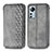 Custodia Portafoglio In Pelle Cover con Supporto S01D per Xiaomi Mi 12 Lite 5G Grigio