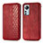 Custodia Portafoglio In Pelle Cover con Supporto S01D per Xiaomi Mi 12X 5G Rosso