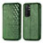 Custodia Portafoglio In Pelle Cover con Supporto S01D per Xiaomi Mi Note 10 Lite Verde