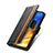 Custodia Portafoglio In Pelle Cover con Supporto S02D per Huawei Honor X10 Max 5G