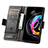 Custodia Portafoglio In Pelle Cover con Supporto S02D per Motorola Moto Edge 20 Lite 5G