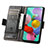 Custodia Portafoglio In Pelle Cover con Supporto S02D per Samsung Galaxy A51 4G