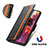 Custodia Portafoglio In Pelle Cover con Supporto S02D per Samsung Galaxy S20 FE 5G