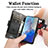 Custodia Portafoglio In Pelle Cover con Supporto S02D per Samsung Galaxy S20 Plus 5G