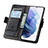 Custodia Portafoglio In Pelle Cover con Supporto S02D per Samsung Galaxy S23 Plus 5G