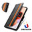 Custodia Portafoglio In Pelle Cover con Supporto S02D per Xiaomi Mi 12 Lite 5G