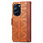 Custodia Portafoglio In Pelle Cover con Supporto S03D per Motorola Moto Edge X30 5G