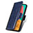Custodia Portafoglio In Pelle Cover con Supporto S03D per Samsung Galaxy M33 5G