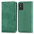 Custodia Portafoglio In Pelle Cover con Supporto S04D per Huawei Honor X10 Max 5G Verde